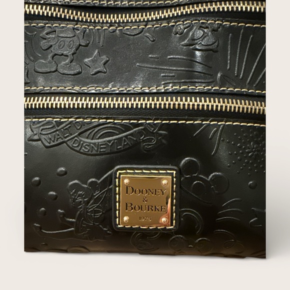 Dooney & Bourke Embossed Black Crossbody Bag - Picture 3 of 11